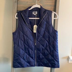 NWT Navy Vest